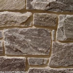 Real Stone Veneer Arcadian Granite Ashlar Blend